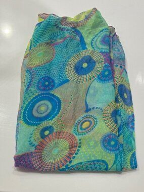 Colorful Patterned Scarf